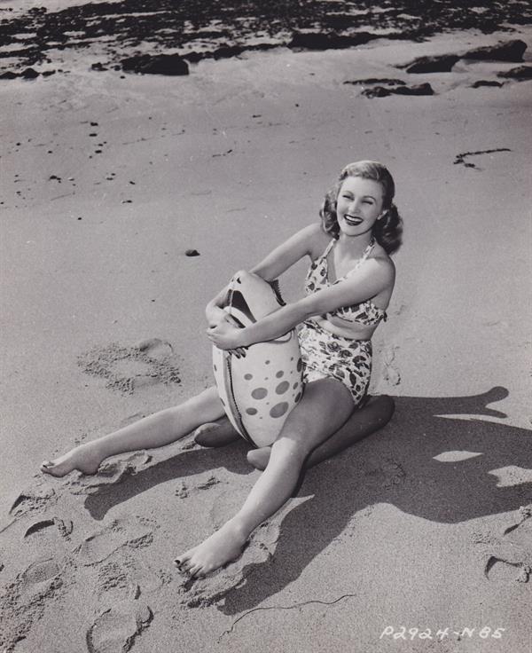 Joan Caulfield in a bikini