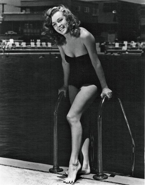 Marilyn Monroe in a bikini