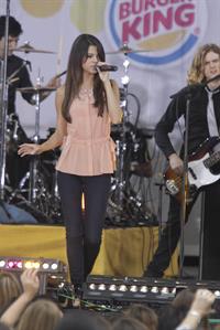 Selena Gomez Pictures Selena Gomez performs at the Good Morning America GMA Summer Concert Series in New York City on June 17, 2011