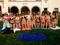 Anonymous in a bikini