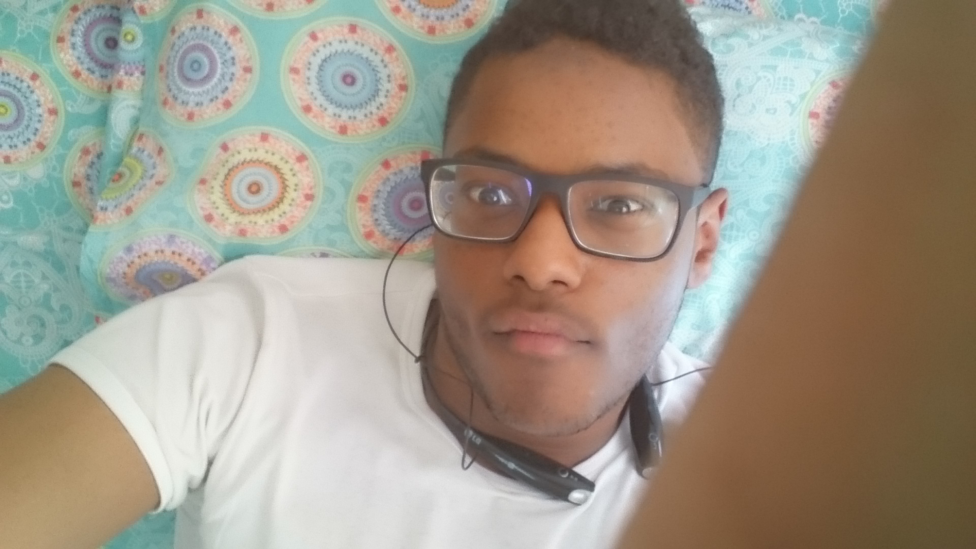 Anonymous taking a selfie