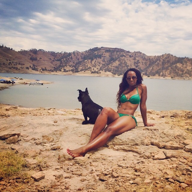 Jordyn Taylor in a bikini