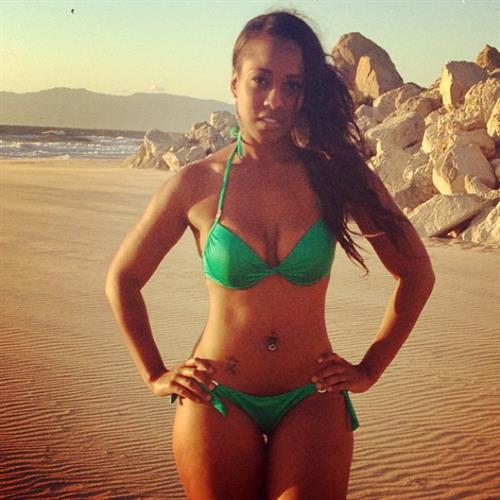 Jordyn Taylor in a bikini