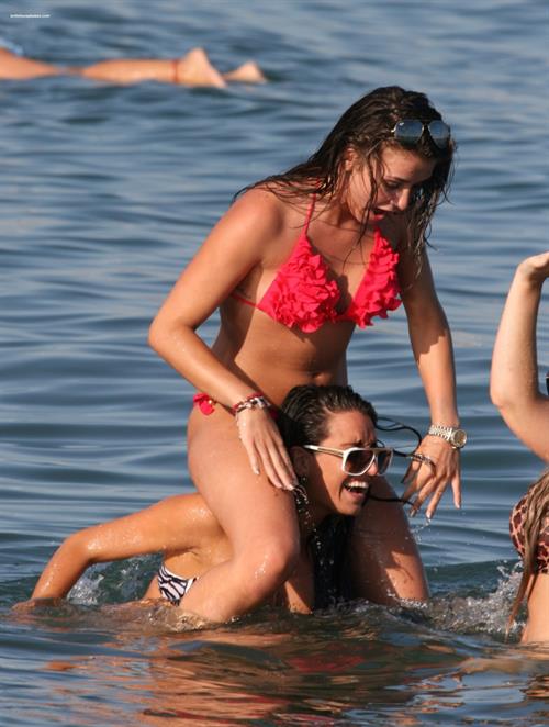 Brooke Vincent in a bikini