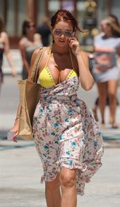 Amy Childs in a bikini