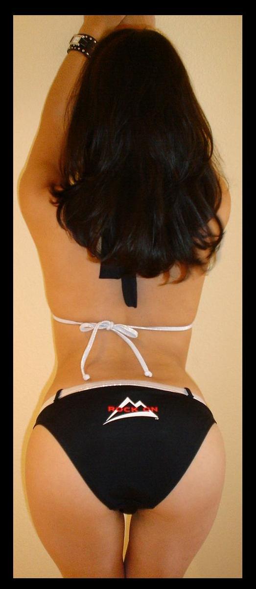 Anonymous in a bikini - ass