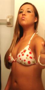 Anonymous in a bikini