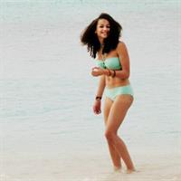 Danielle Peazer in a bikini