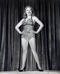 June Haver in a bikini