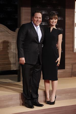 Olivia Wilde attends the Berlin premiere of Cowboys and Aliens on August 8, 2011 