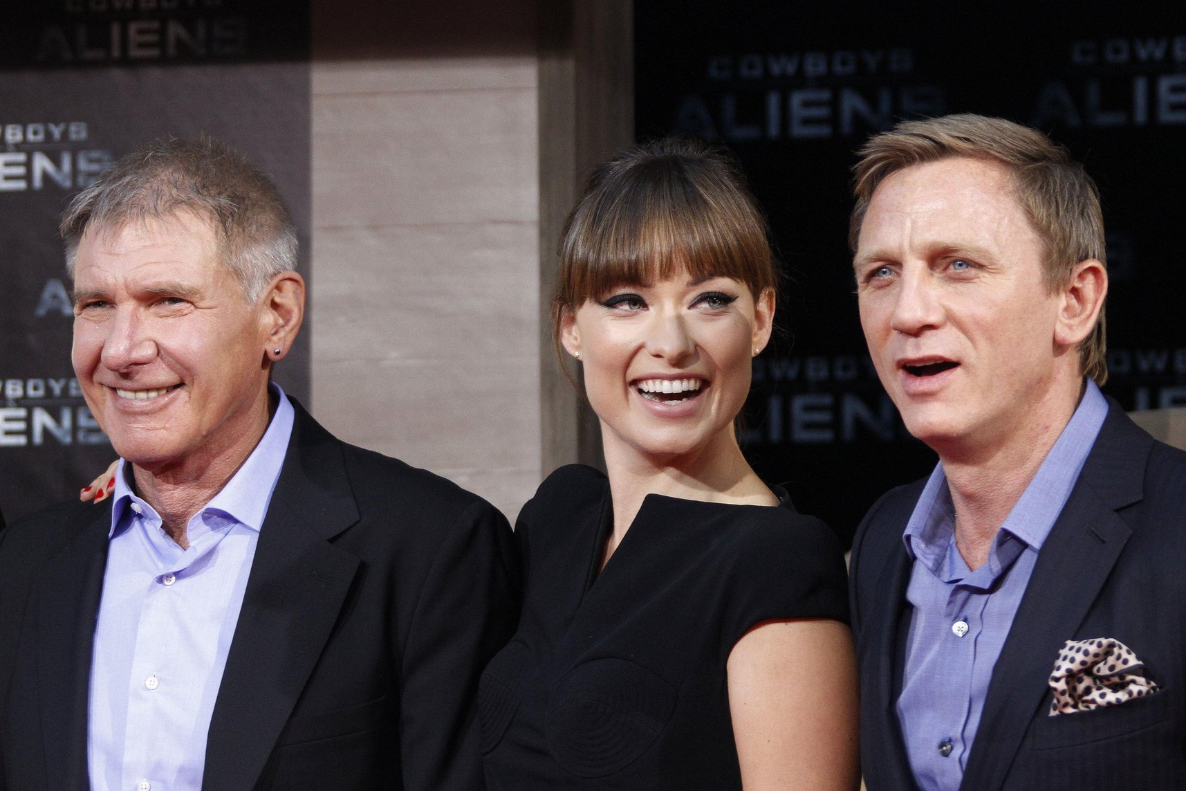 Olivia Wilde attends the Berlin premiere of Cowboys and Aliens on August 8, 2011 