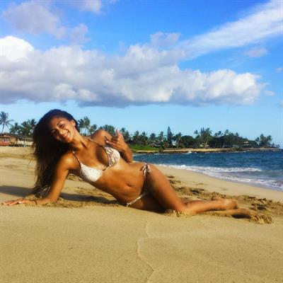 Nicole Scherzinger in a bikini