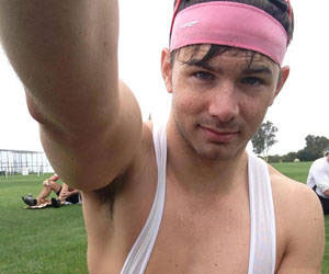 Addison Graham taking a selfie