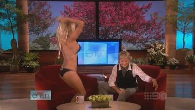 Pamela Anderson in a bikini