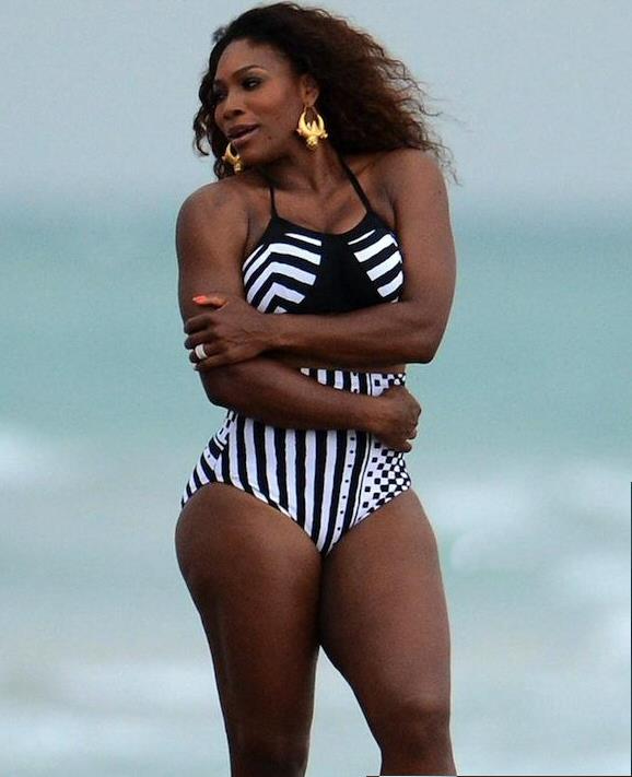 Serena Williams in a bikini