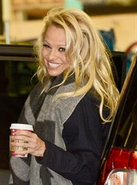 Pamela Anderson At ITV Studios in London 03.01.13 