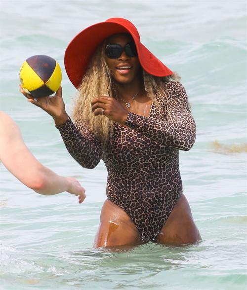 Serena Williams in a bikini
