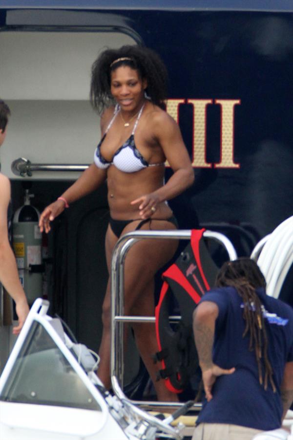 Serena Williams in a bikini