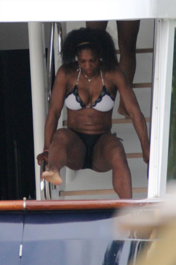 Serena Williams in a bikini